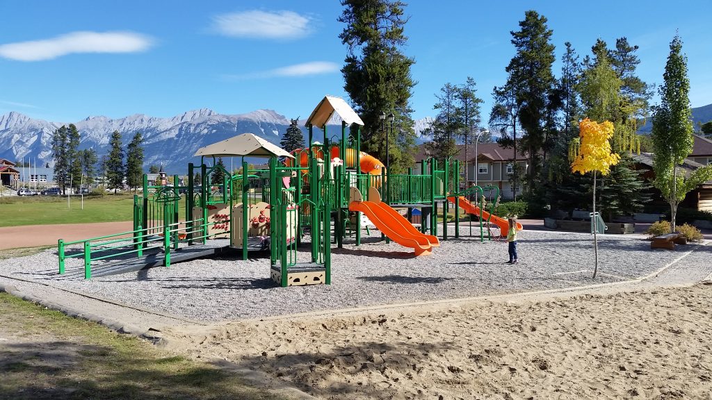 large playground structure in the town of jasper