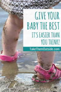 Best Stimulation for Baby | How getting into nature is one of the easiest and cheapest thing you can do for your developing child #baby #nature