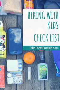 Hiking with kids | Packing tips and check list #hiking #kids