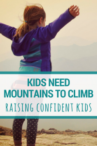 Using natural approach and nature to help children grow more confident | #selfesteem #kids