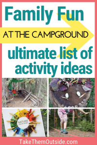 various campground activities for kids