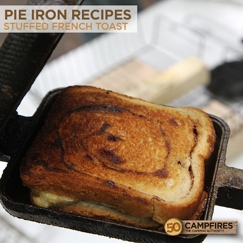 Yummy Pie Iron Breakfast Bake » Campfire Foodie