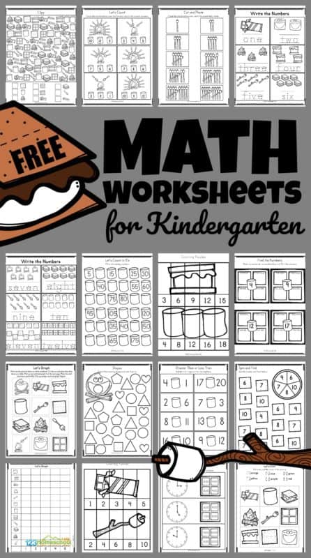 printable camping math worksheets 