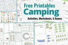 15 free printable camping activity sheets your kids will love ⋆ Take ...