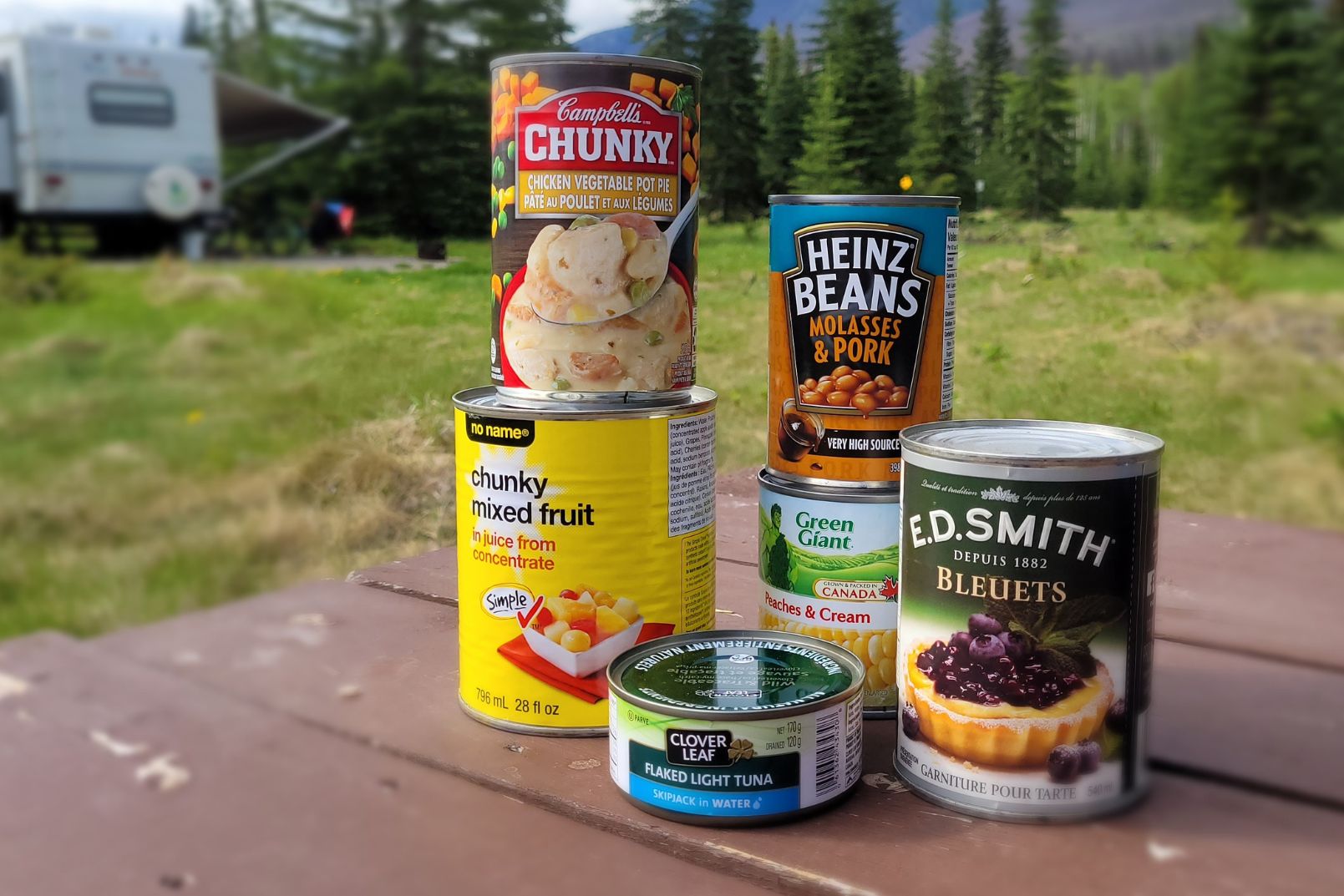 The Best Canned Foods for Camping (with practical recipes!) ⋆ Take Them Outside